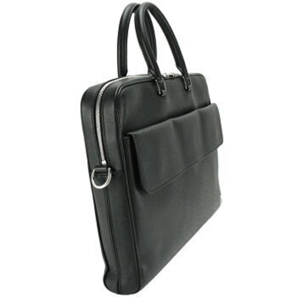 Louis Vuitton Alex Briefcase black Taiga leather business bag shoulder document - Picture 4 of 10